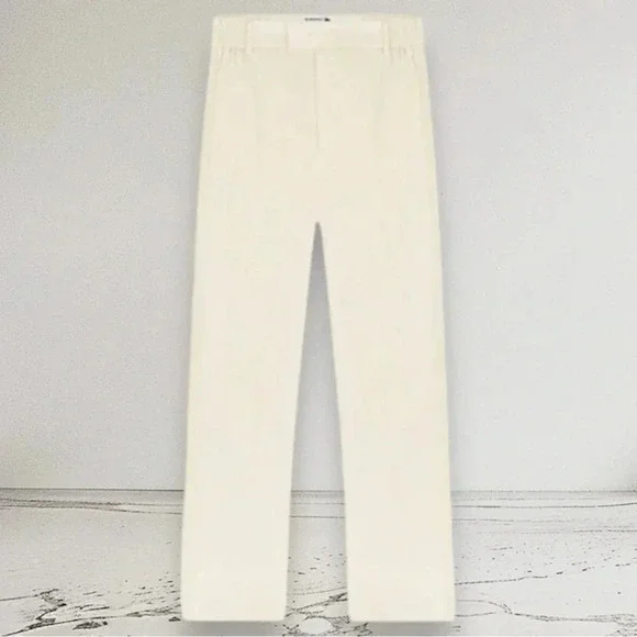 REPRESENT X DUKE + DEXTER RESORT PANT in Ecru Size M